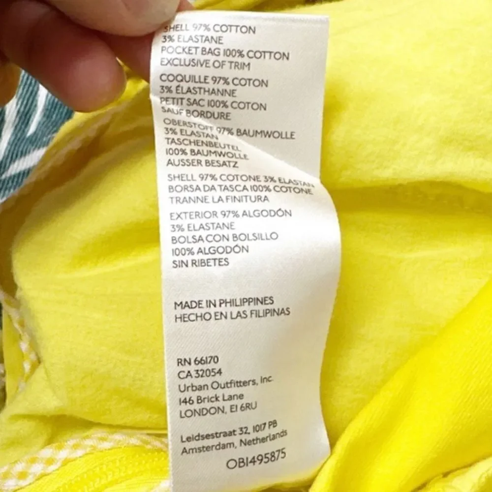 Anthropologie Maeve Bright Yellow Tennis Pleated High Rise Skort Size 4